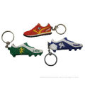 Unique Customized High-tech Silicone Keychains, Fashion Promotional Silicone Key Chain